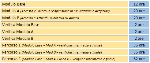 articolazione corso