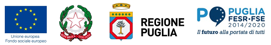logo UE REPUBBLICA REGIONE PUGLIA PO PUGLIA 549x92